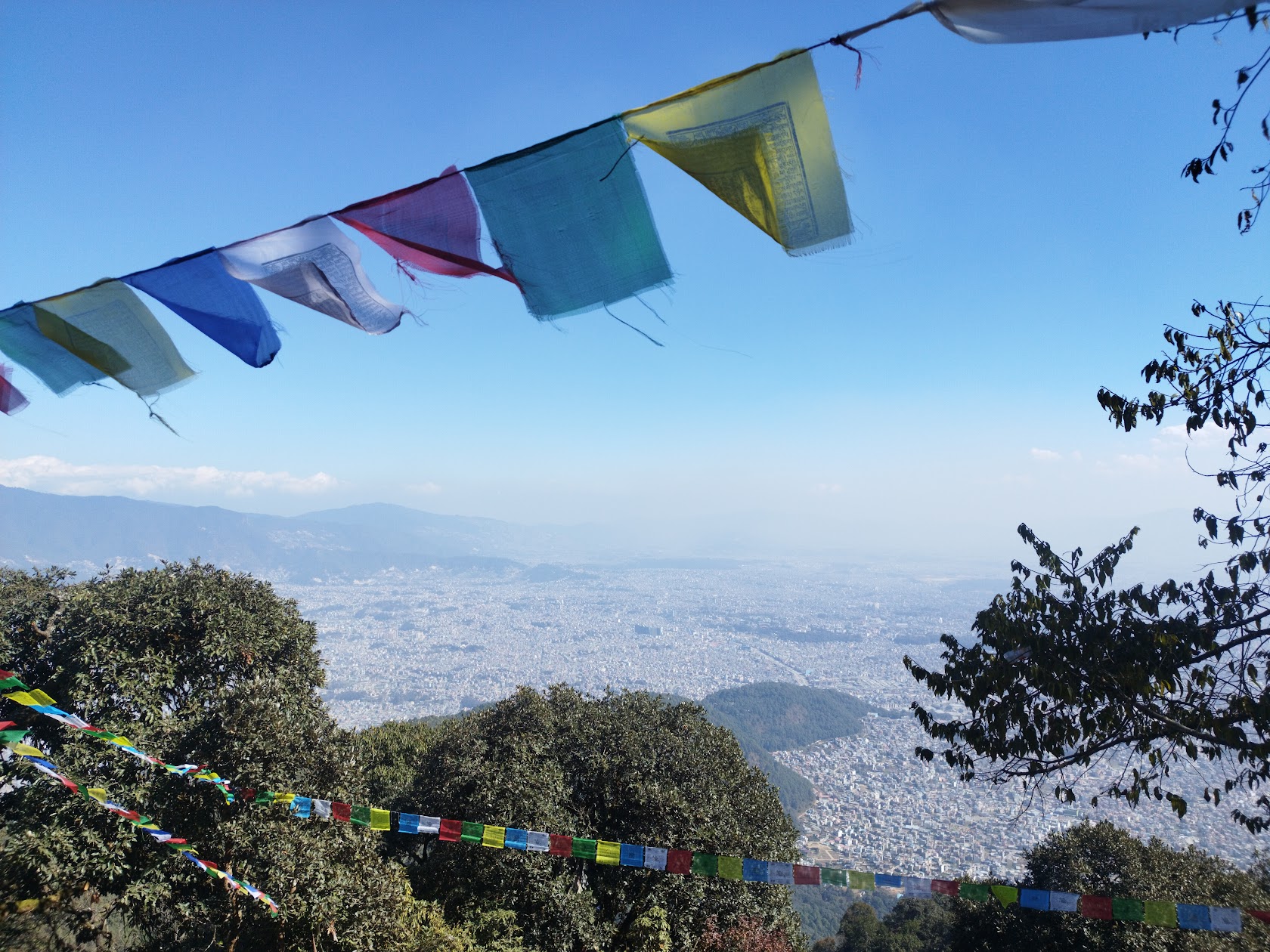 Valley seen from Jamacho Gumba