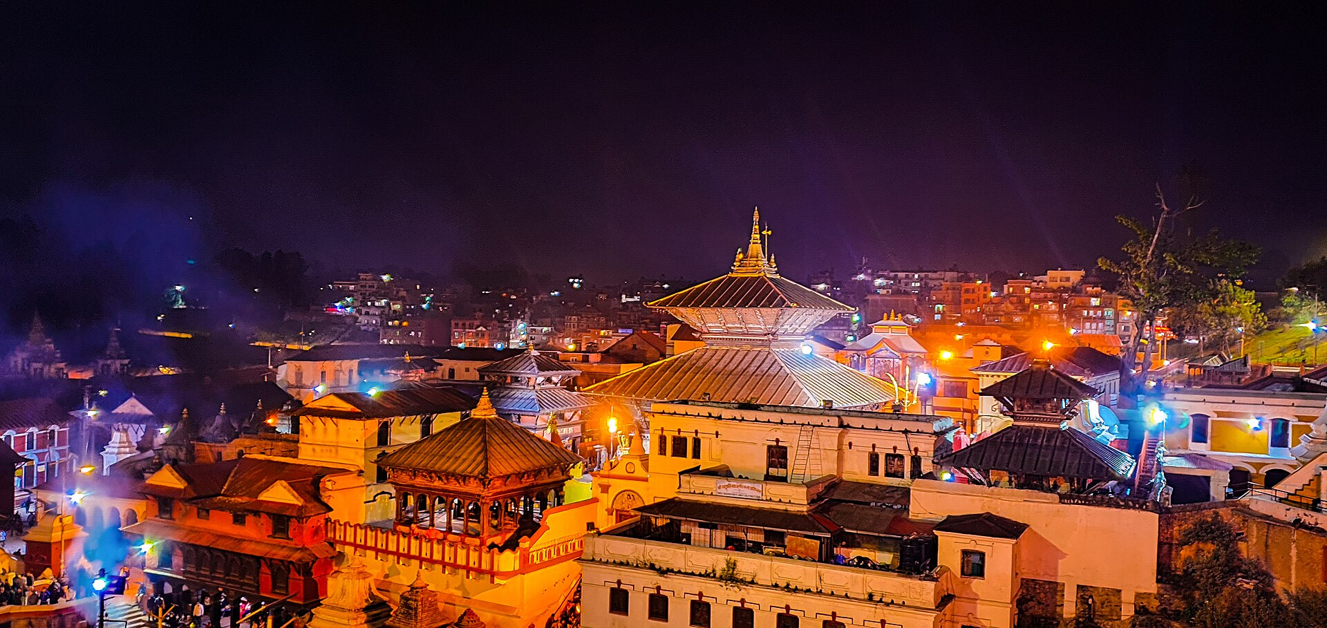 Pasupatinath Night View